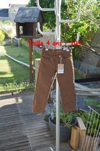pantalon brun moca , taille 104 , regular fit , ( mayoral, Broek, Nieuw, Ophalen of Verzenden, Autre