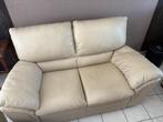 Salon 2+3 zit, Huis en Inrichting, Zetels | Complete zithoeken, Ophalen of Verzenden, Gebruikt, Leer