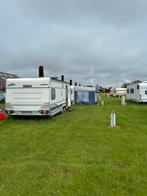Fendt avec une place fixe au camping ter hoeve Bredene, Caravanes & Camping, Caravanes résidentielles