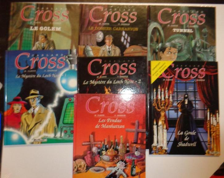 Set van 7 stuks Carland CROSS complete serie, Boeken, Stripverhalen, Gelezen, Complete serie of reeks, Ophalen of Verzenden