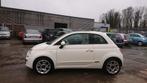 Fiat 500 1200 essence clim ja toit pano 106000km 2015, Voorwielaandrijving, Stof, Parkeersensor, Wit