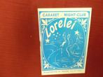 folder  " Lorelei " Hulste cabaret night - club naakt  1975, Boeken, Catalogussen en Folders, Ophalen of Verzenden, Zo goed als nieuw
