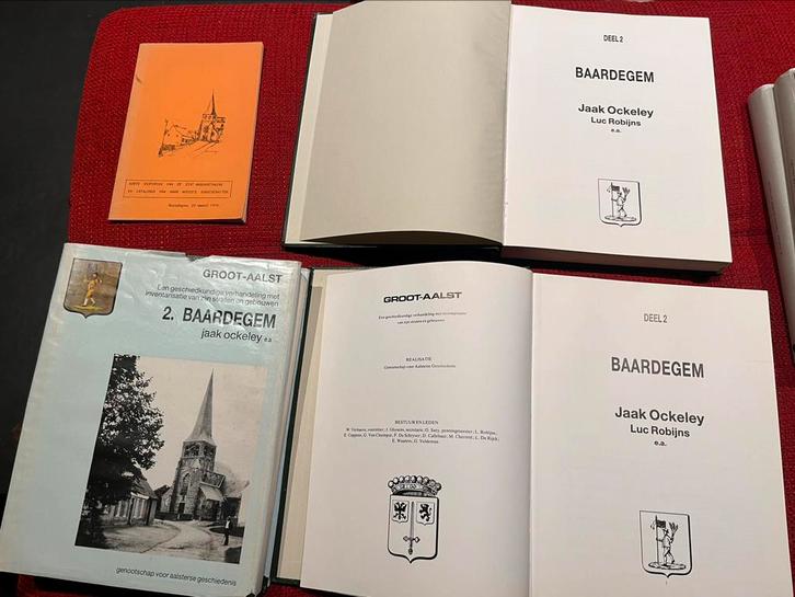 Boeken geschiedenis heemkunde Baardegem Aalst, Boeken, Geschiedenis | Stad en Regio, Zo goed als nieuw, Ophalen of Verzenden