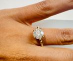 Diamanten ring natuurlijk 2,31ct *Nieuw*, Nieuw, Ophalen of Verzenden, Met edelsteen, Dame