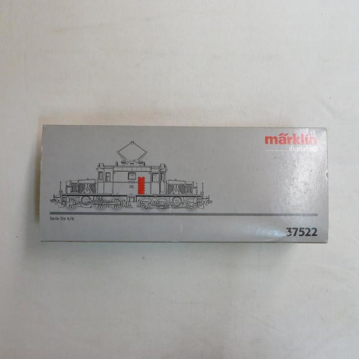 MARKLIN locomotive 37522, Hobby & Loisirs créatifs, Trains miniatures | HO, Comme neuf, Locomotive, Märklin, Envoi