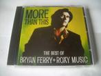 CD - BRYAN FERRY + ROXY MUSIC - THE BEST OF, Ophalen of Verzenden, 1980 tot 2000, Zo goed als nieuw
