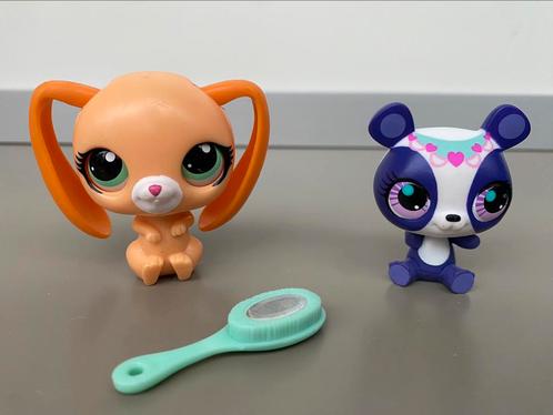 Littlest Pet Shop 2 figuren set D Hasbro, Verzamelen, Poppetjes en Figuurtjes, Zo goed als nieuw, Ophalen of Verzenden