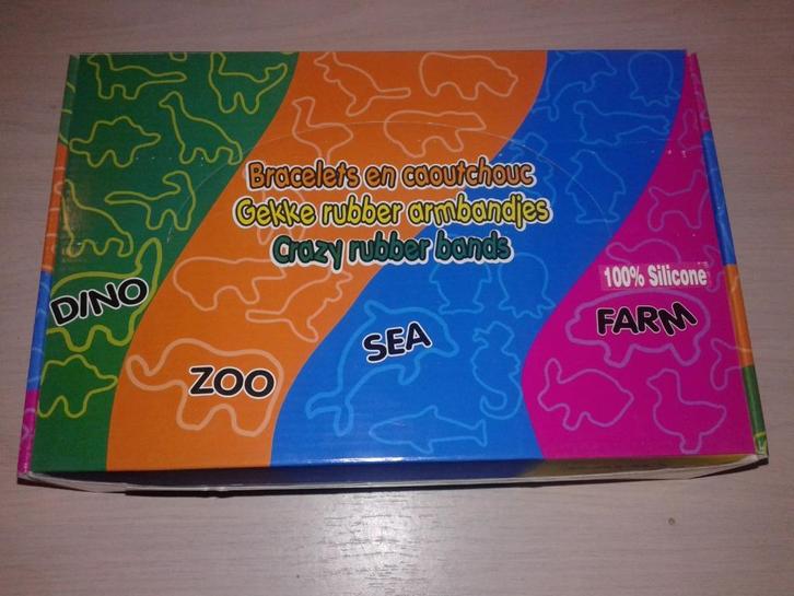 nieuwe doos elastiekjes + 24 pakjes, Kinderen en Baby's, Speelgoed | Educatief en Creatief, Nieuw, Ophalen of Verzenden