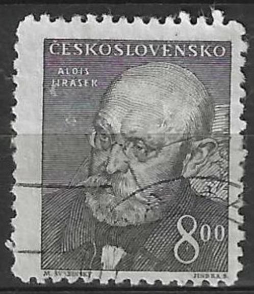 Tsjechoslowakije 1949 - Yvert 497 - Nationale schrijvers (ST, Postzegels en Munten, Postzegels | Europa | Overig, Gestempeld, Overige landen