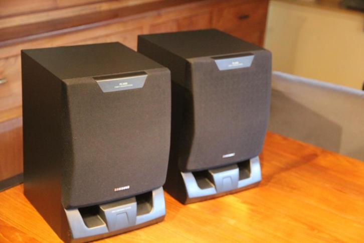Samsung luidsprekers, Audio, Tv en Foto, Luidsprekerboxen, Zo goed als nieuw, Front, Rear of Stereo speakers, Minder dan 60 watt