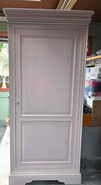 Antieke massief houten 1-deurs kast – 2m hoog, Enlèvement