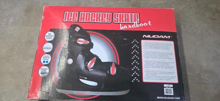 Nijdam ijshokey schaatsen maat 44, Sport en Fitness, Schaatsen, Nieuw, IJshockeyschaatsen, Nijdam, Ophalen of Verzenden