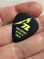 Metallica helsinki 2024 Guitarpick  plectrum, Ophalen of Verzenden, Zo goed als nieuw