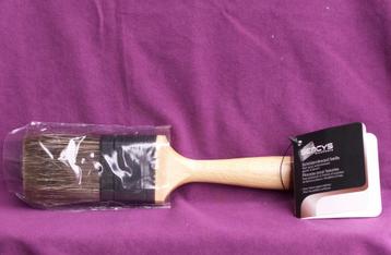 Verfborstel, Sencys, 5 cm. breed. beschikbaar voor biedingen