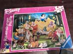 Puzzel Disney sneeuwwitje, Ophalen, 10 tot 50 stukjes, Gebruikt, 4 tot 6 jaar