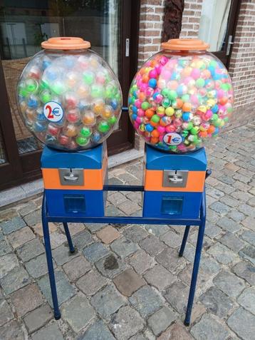 kauwgom automaat & capsules autmaat & dubbele bollen beschikbaar voor biedingen