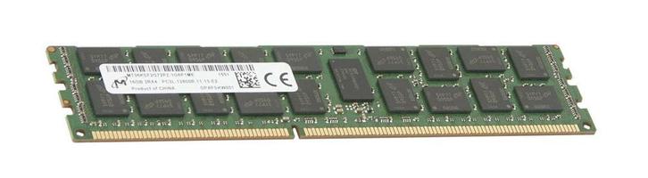 16GB 2Rx4 PC3L-12800R DDR3-1600 ECC Micron, Computers en Software, RAM geheugen, Zo goed als nieuw, 16 GB, DDR3, Ophalen of Verzenden
