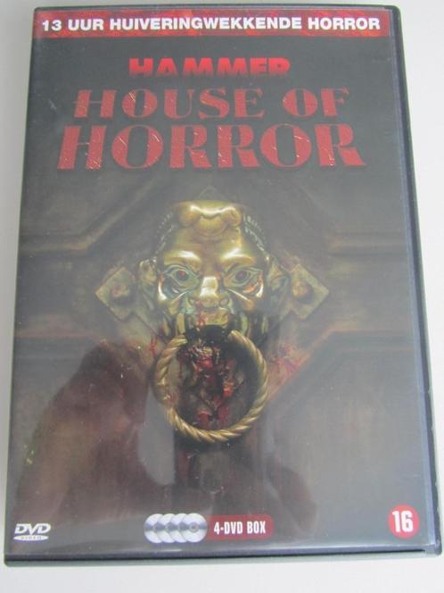 4DVDBOX HAMMER "HOUSE OF HORROR" (13 afleveringen), Cd's en Dvd's, Dvd's | Tv en Series, Zo goed als nieuw, Horror, Boxset, Vanaf 16 jaar