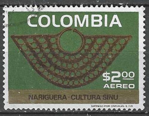 Colombia 1975 - Yvert 590PA - Sinu Cultuur (ST), Timbres & Monnaies, Timbres | Amérique, Affranchi, Envoi