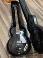 Hofner club bass zwart met koffer, Musique & Instruments, Instruments à corde | Guitares | Basses, Enlèvement ou Envoi, Comme neuf