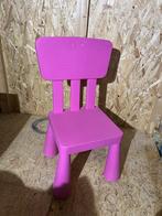 Roze kinderstoel Mammut 4 stuks (ikea), Kinderen en Baby's, Kinderstoelen, Ophalen, Gebruikt, Overige typen