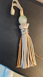 Lederen tas -hanger./ sleutelhanger., Handtassen en Accessoires, Tassen | Damestassen, Ophalen of Verzenden, Zo goed als nieuw