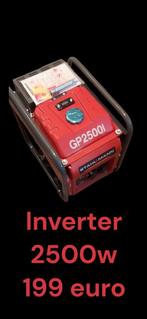 Generator inverter 2500w  stabilestroom usb viertakt, Ophalen of Verzenden, Zo goed als nieuw