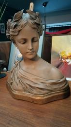 Prachtig Art-Deco buste van de Romeinse godin Diana., Ophalen