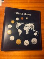 Dossier World Money, Timbres & Monnaies, Envoi, Classeur à monnaies