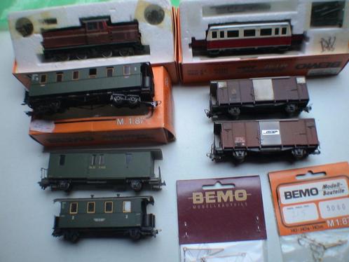 Bemo HOm loc's en wagons, Hobby & Loisirs créatifs, Trains miniatures | Échelles Autre, Comme neuf, Autres types, Autres marques