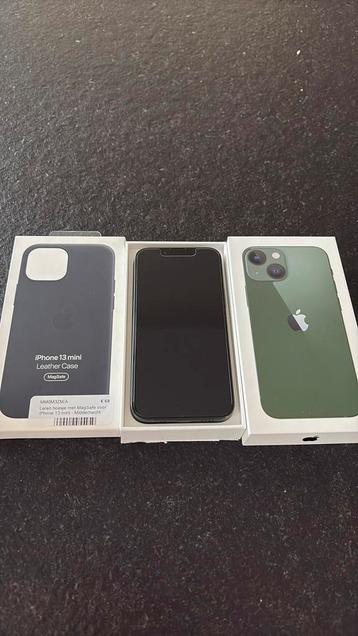 iPhone 13 mini vert 128 Go, Enlèvement, Comme neuf, IPhone 13 mini