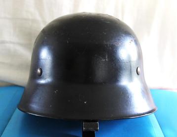 Duitse Stalen helm met binnenwerk en Markering.W.O.2. beschikbaar voor biedingen