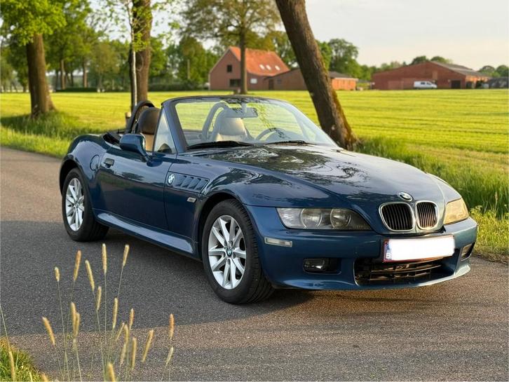 BMW Z3 2.0 6cilinder! Topas blauw!, Auto's, BMW, Particulier, Z3, ABS, Airbags, Airconditioning, Alarm, Centrale vergrendeling