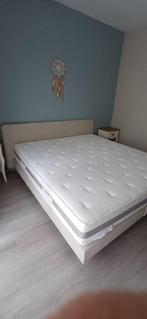 Boxspring combinatie matras nieuwstaat ! Slechts 1 jaar oud., Huis en Inrichting, Slaapkamer | Boxsprings, Ophalen, Wit, Tweepersoons
