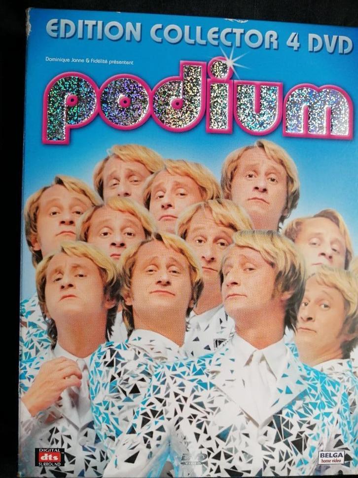 Coffret 4 DVD PODIUM - version longue, Cd's en Dvd's, Dvd's | Komedie, Zo goed als nieuw, Boxset, Ophalen of Verzenden