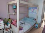 Hemelbed lifetime incl onderschuifbed (whitewash), Ophalen, Gebruikt, Matras