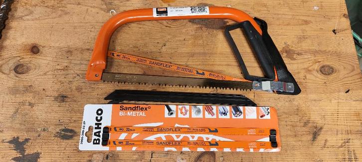 Bahco beugelzaag 9-12-51, Tuin en Terras, Handzagen, Nieuw, Beugelzaag, Ophalen