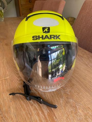 Motorhelm Shark Jethelm xl, Seconde main, Shark, Enlèvement, Hommes