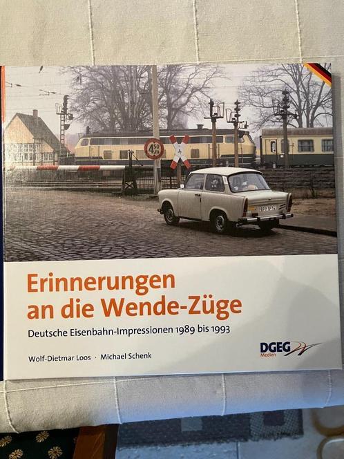 Boek treinen Wende Zuge DB DR NIEUW, Livres, Transport, Enlèvement ou Envoi