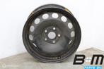 1 losse 16 inch stalen velg VW Golf 6 1K0601027A, Auto-onderdelen, Banden en Velgen, Gebruikt, Velg(en)