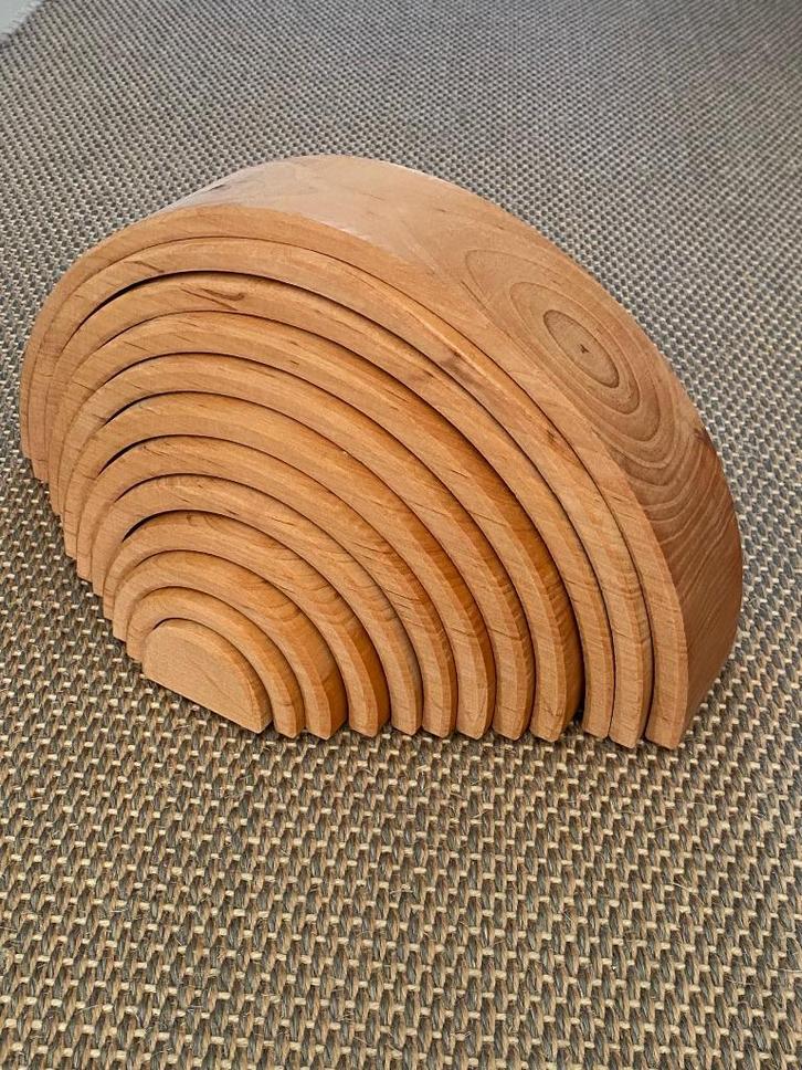 Grimm's Large Rainbow Natural, Kinderen en Baby's, Speelgoed | Houten speelgoed, Zo goed als nieuw, Overige typen, Ophalen