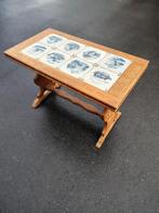 retro salontafeltje met Delftse tegeltjes, Enlèvement, Utilisé