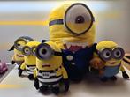 Minions, 1 grote 50 cm en 4 van 25 cm, Verzamelen, Poppetjes en Figuurtjes, Ophalen, Zo goed als nieuw