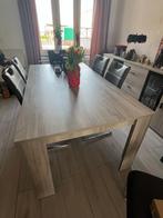 Eettafel met eetstoelen, Ophalen