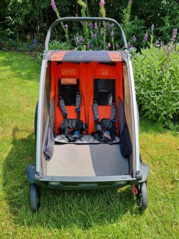 Fietskar Thule Chariot Cross double - voor 2 kinderen  beschikbaar voor biedingen