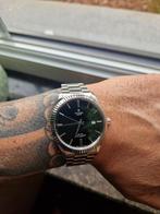 Tudor date 41mm automaat Topstaat box en papieren aanwezig, Staal, Staal, Polshorloge, Zo goed als nieuw