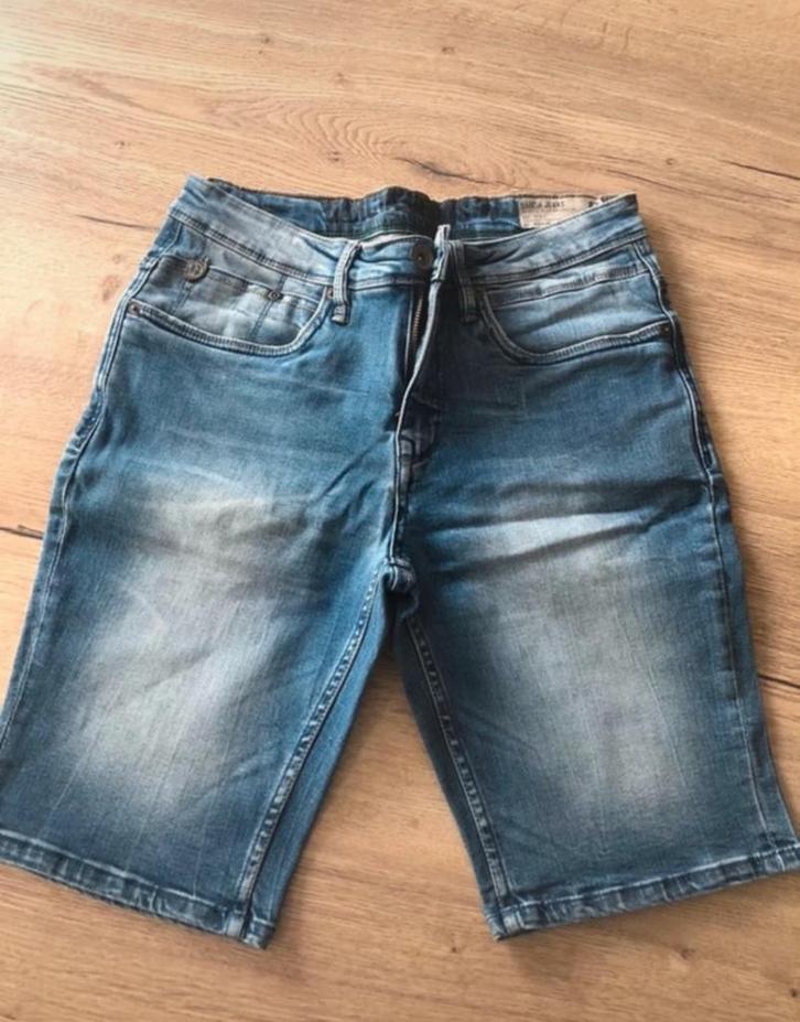 Short García Jeans Denim, Kleding | Heren, Spijkerbroeken en Jeans, Nieuw, W32 (confectie 46) of kleiner, Blauw, Ophalen of Verzenden