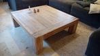 houten salontafel, Huis en Inrichting, Ophalen, Gebruikt, Vierkant, Mooi