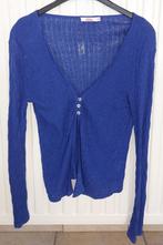 Blauwe cardigan - Fragile - medium, Kleding | Dames, Maat 38/40 (M), Blauw, Fragile, Ophalen of Verzenden