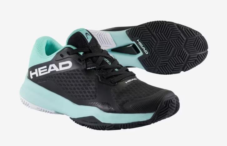 HEAD Motion Team dames padelschoenen (zwart/blauw - maat 40), Sport en Fitness, Padel, Nieuw, Padelschoenen, Ophalen